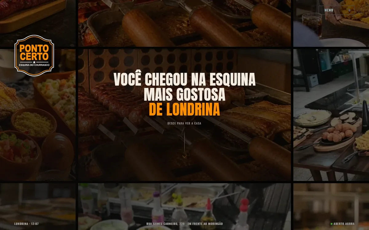 Site, aplicativo e feed na mesma gramática. Ponto Certo, Apps